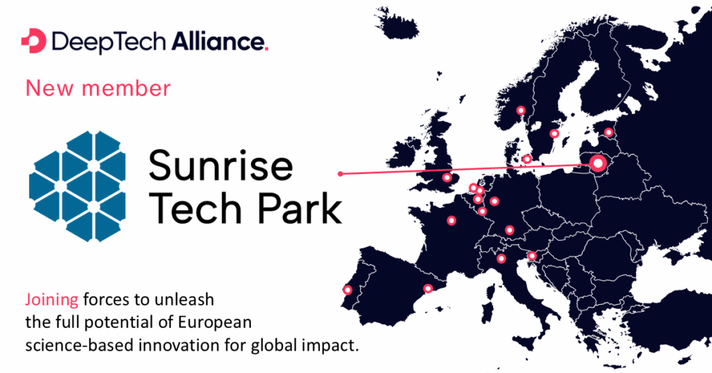 Sunrise Tech Park joins DeepTech Alliance